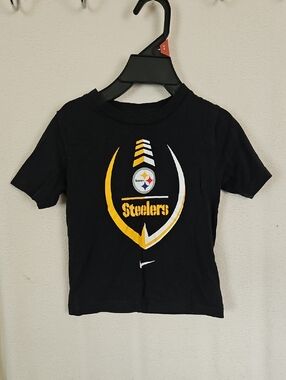 Nike Pittsburgh Steelers Black Kids Logo Tee